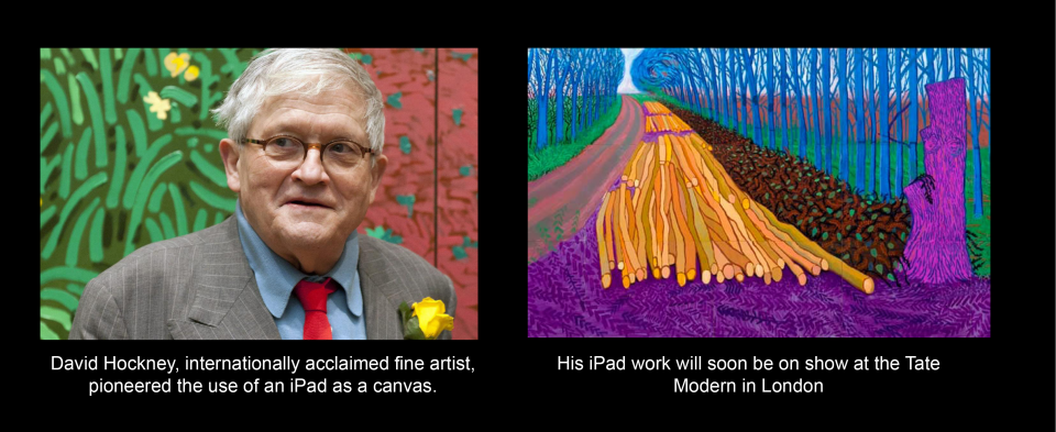 iPad Art, David Hockney
