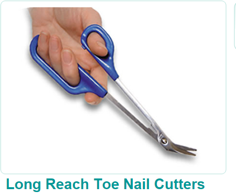 Can't Reach Toenails to Cut Them Anymore