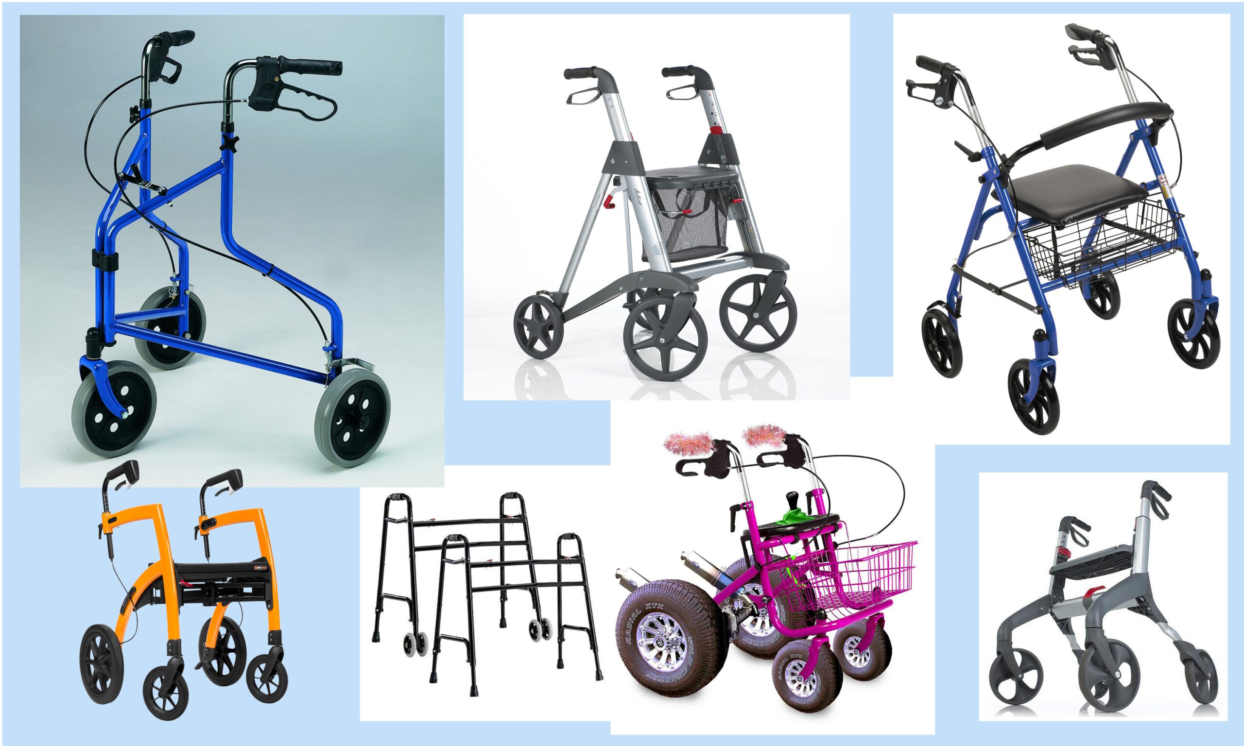 Video presentation: what features matter in a rollator (walker)?