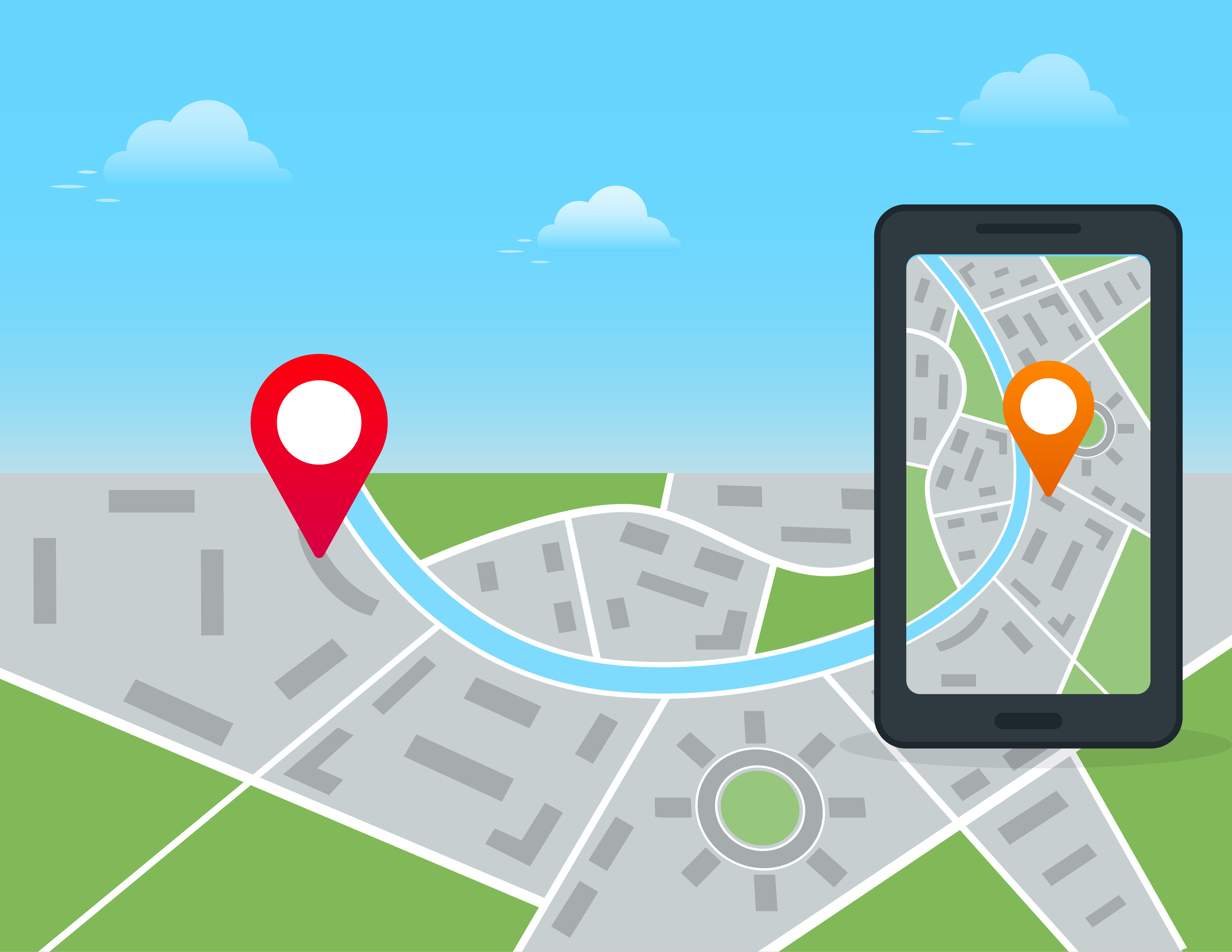 Location trackers shop