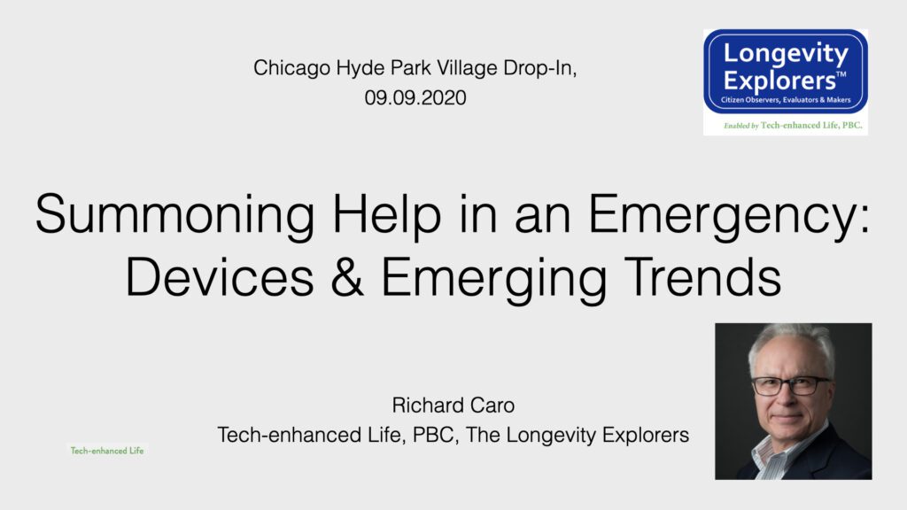 Summoning Help in an Emergency: Devices; Emerging Trends