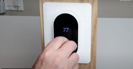Smart Thermostat, Dementia or Poor Vision